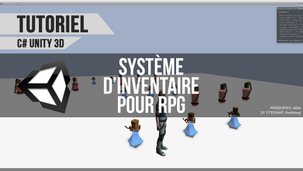 Unity3DMagazine's tweet image. Aperçu d'un tutoriel vidéo que vous pourrez retrouver sur notre site @UnityGames #Unity3D youtu.be/8DX1ImMp0yM