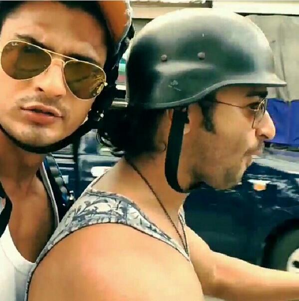 SS_SRJFC's tweet photo. PIC 2 ~ @Shaheer_S BikeRiding with Vin at Thailand. http://t.co/pyZ4nXFrgn