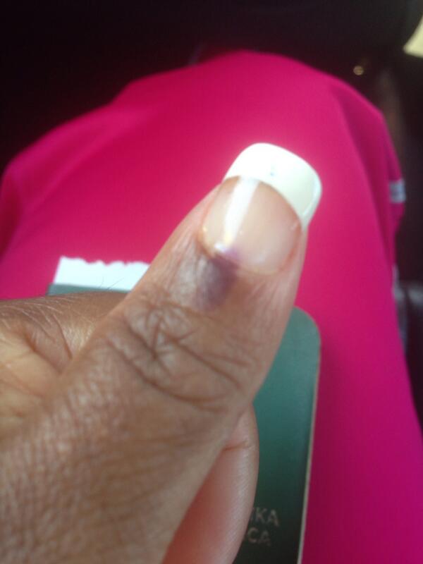 I made my X #2014elections