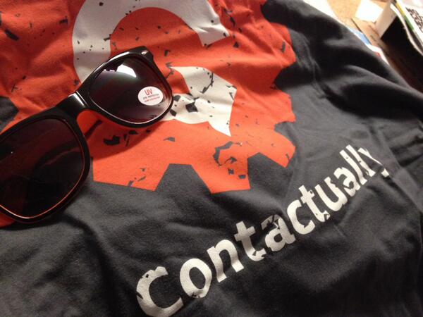 mindofandre's tweet image. Wooo! @Contactually swag came in the mail - thanks team! #worklife #DCmade