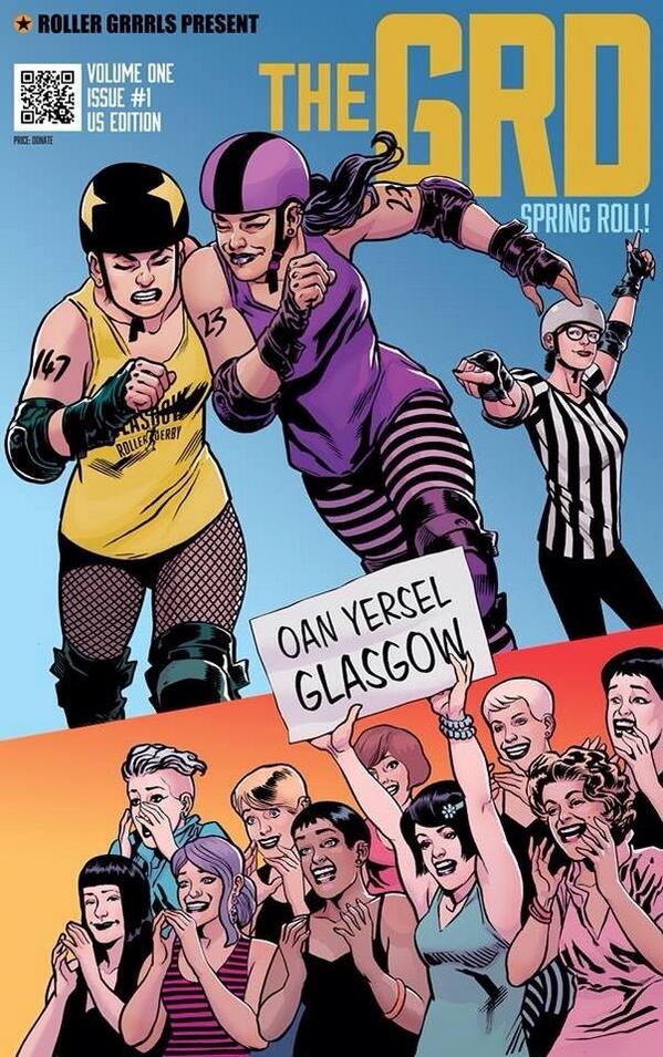 BadassBlogUK's tweet photo. LOVE IT! RT @rollergrrrls: ROLLER GRRRLS t-shirt design for @WeAreGRD Details here: http://t.co/pf8BYlKQGW http://t.co/DIE9OTt7DP