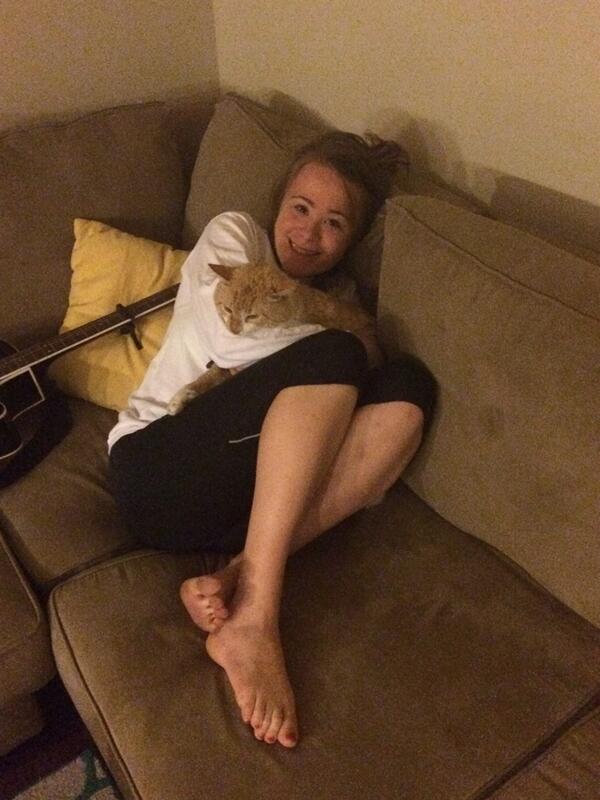 HaleyMcGee's tweet photo. And then there was that one time I spontaneously got a cat http://t.co/Wim3zysbRP