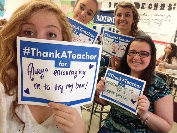 jaydello's tweet photo. @MHSBraves #thebraveway #thankateacher http://t.co/fjzNOdZB2Z