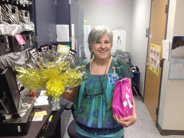 dachperez's tweet photo. School Nurse Day! We love our nursie Thanks for caring for our students and staff. #smithlc http://t.co/bIWzyYfFSZ
