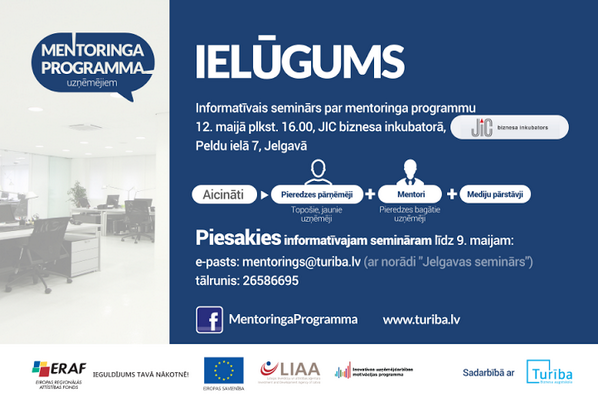 Inkubators's tweet photo. Iespēja jaunajiem uzņēmējiem smelties iedvesmu un pieredzi! @LIAALatvija piedāvā bezmaksas mentoringa programmu. http://t.co/px9lbH4NPF