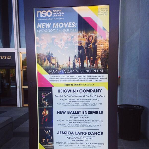 KeigwinandCo's tweet photo. NEW MOVES: symphony + dance begins today @kencen #showday #KCoNSO #KCoTour http://t.co/V8UKvcI0Gh