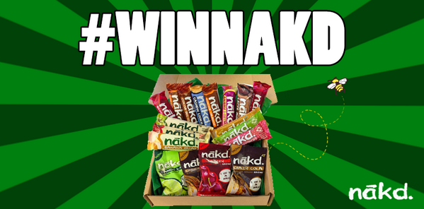 Who’s feeling lucky?! RT &amp; Follow for your chance to WIN a Nakd Celebration Box! #WinNakd! bit.ly/19NMAPN