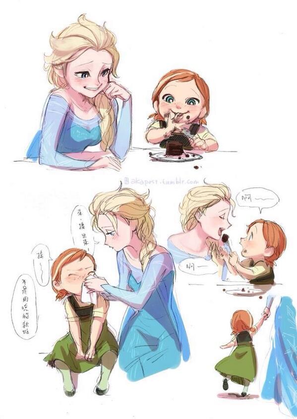 Elsa___Frozen's tweet photo. I take care you and You take care me❤️ (1/2) http://t.co/pPq7rZTsEC