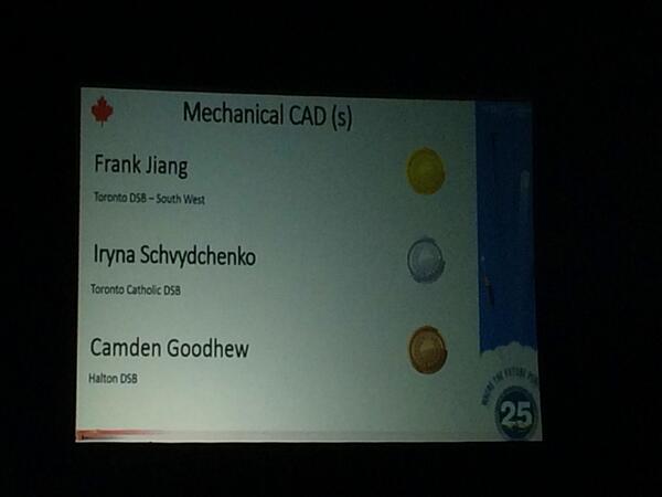 skillsontario's tweet image. @TCDSBSkills @TCDSB Congrats Iryna! Silver medal! #teamTCDSB @TCDSB  #OTSC25years