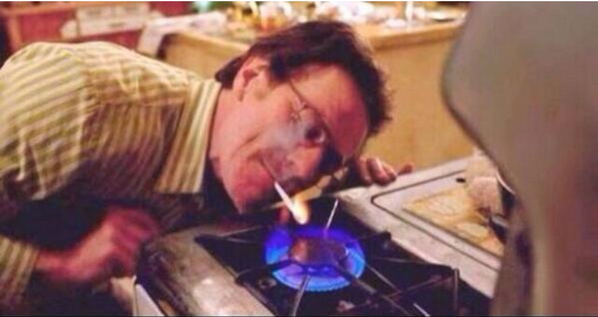 stillblazingtho's tweet image. When you can't find a lighter