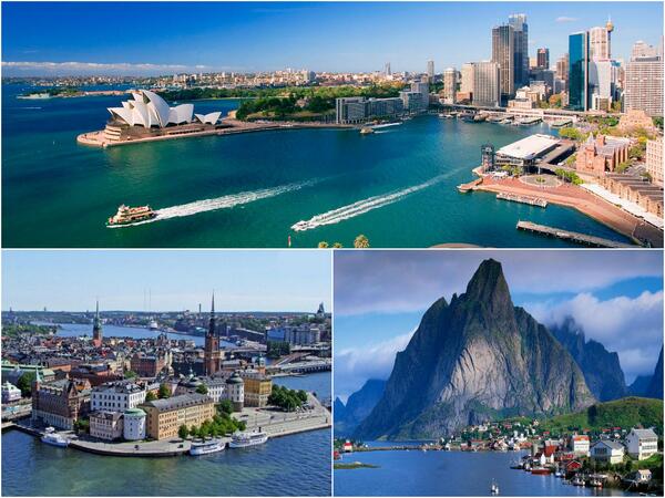 ecuavisa's tweet photo. Revelan lista de países donde se gana más y se vive mejor http://t.co/N5MkM0gIXH http://t.co/ng69tfI1AV