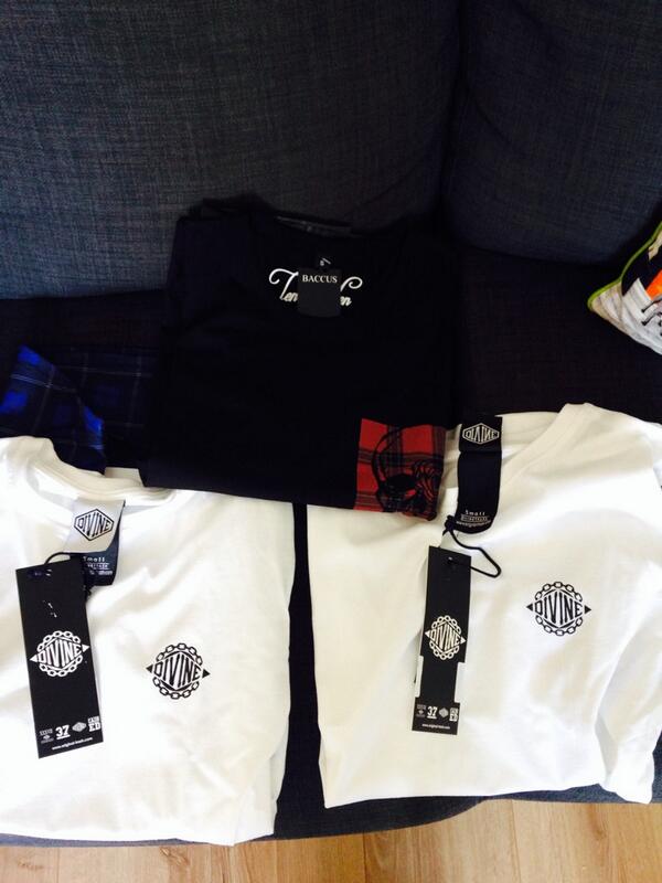 Bennyhull87's tweet image. Parcel just arrived from @BaccusStore 3 new t-shirts ready for summer! #firstclassdelivery #divine #baccus