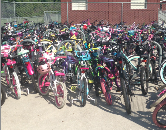 Thank you to all the families that helped make Bike to School Day a success!