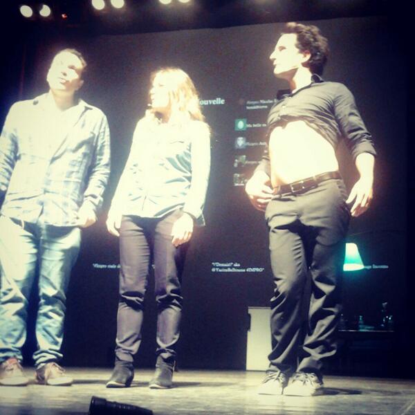 mayafernanda01's tweet image. Au top @florentpeyreoff  ! #FestivalJustePourRire #Impro2.0