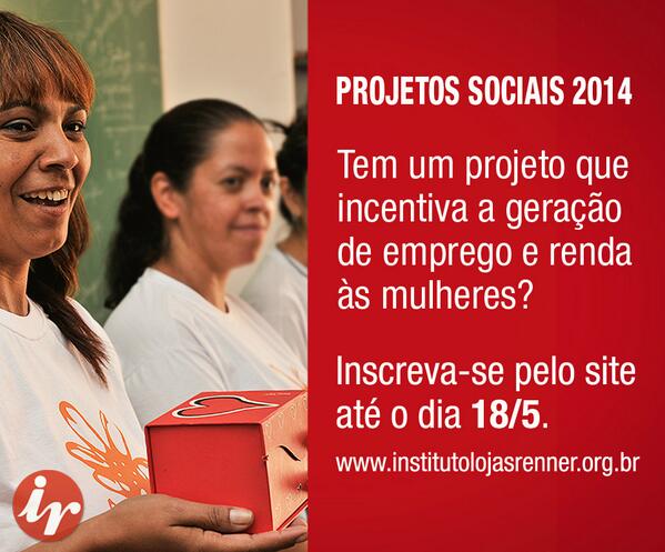 InstitutoLojasRenner (@institutorenner) on Twitter photo 