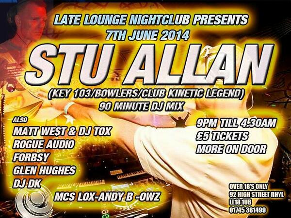 7th june 
#rhyl #djstuallan