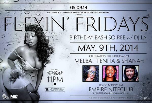 blanco_dinero's tweet photo. This Friday Night | Flexin Fridays at @EmpireBar | 18+ Enter 21+ Drink http://t.co/of7gooXzxi