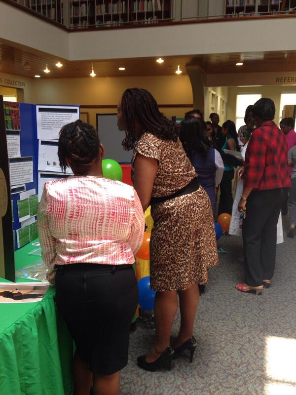 1st ever Math &amp; Science Fair at HLSCC now in progress. Come over and join us