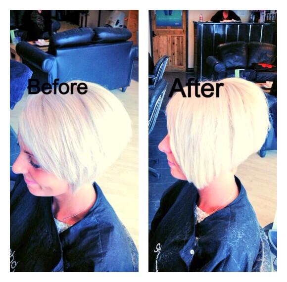 Charlene289's tweet photo. @beauty_works extensions added to front section to add e tea volume! http://t.co/DL0qbvaoIQ