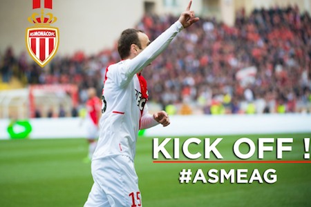 AS_Monaco's tweet photo. KICK OFF !!!!! Envoyez vos commentaires avec les hashtags #ASMEAG et #MonacoIsBack http://t.co/83clj9uBg4