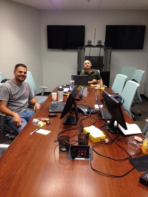 msgpdhackday's tweet image. The Hacking continues in Allen, TX at #MSGPDHackday2014