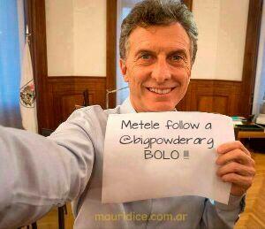 Bigpowderarg's tweet photo. Si #MauriDice es por algo! http://t.co/JW2pWCqPGQ