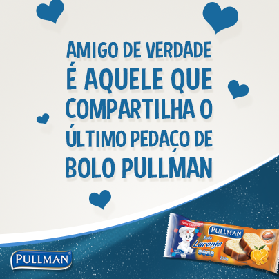 PullmanOficial's tweet photo. Para compartilhar o último pedaço só sendo muito amigo mesmo! :D http://t.co/OMOdKLpBOR