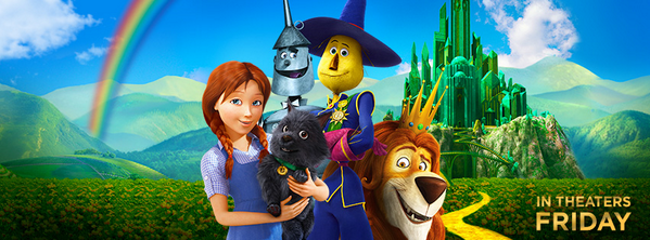 LegendsOfOz's tweet photo. "Legends of Oz: Dorothy's Return" in Theaters this Friday, May 9th! #LegendsOfOz http://t.co/9DzfKoF2vt
