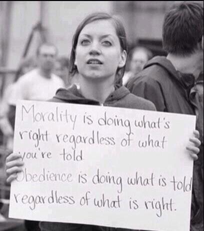 Psalm31princess's tweet photo. Morality vs. Obedience http://t.co/LY9CbK8obE