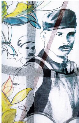 PhotoWeekLowell's tweet image. Etherial photos printed on translucent silk @ATHMlowell. Stunning! Sat 5/17, 2-4 pm