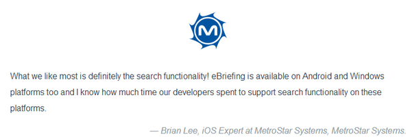 MetroStarSystem's tweet photo. Check out our case study w/ @PSPDFKit http://t.co/Prbq9uRJya for eBriefing for #enterprise publishing #SharePoint13 http://t.co/1clxnDn1oz