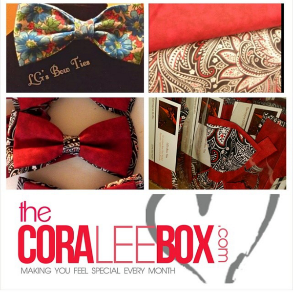thecoraleebox's tweet photo. Vendor in this month's #thecoraleebox @GriffinGermayne LG Bowties. Visit http://t.co/I90PTz1hfF to order today. http://t.co/8aXMaEdHn0