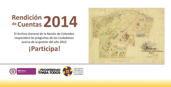 #AGNResponde: Ciudadanía evalúa gestión del <a href="/ArchivoGeneral/">Archivo General</a> en gob. de <a href="/JuanManSantos/">Juan Manuel Santos</a> 2013 <a href="/Mincultura/">MinCultura Colombia</a> 10am mayo 14