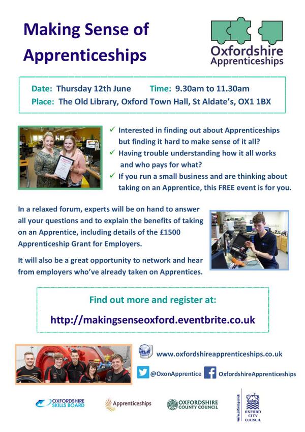 <a href="/OxHour/">#OxHour</a> Not a selfie....but THIS is what we do, and where we'll be doing it next!! Pls RT #Apprenticeships #OxHour