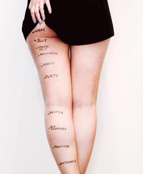 weblamesocietyy's tweet image. définition (jugement)de la femme, celon la longueur de la jupe #riduculesocité