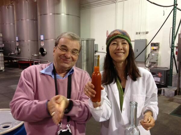 FishrockLabs's tweet photo. Rosolive is born! @fishrocklabs CEO/founder, Le Vuong &amp; Robert Crea, President of @creagriinc #nutrion #redmelon http://t.co/Whme4XvdHF