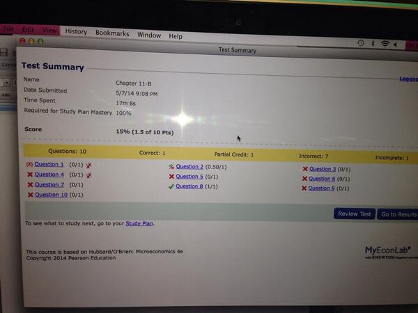 devvvehrlich's tweet photo. All this studying has really paid off... Said no one ever http://t.co/HAEDWqbys9
