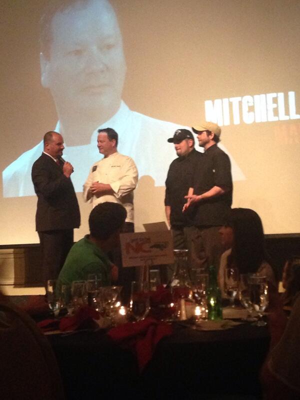 ChefLaura's tweet image. Oh yea Brandon! #CompDiningNC