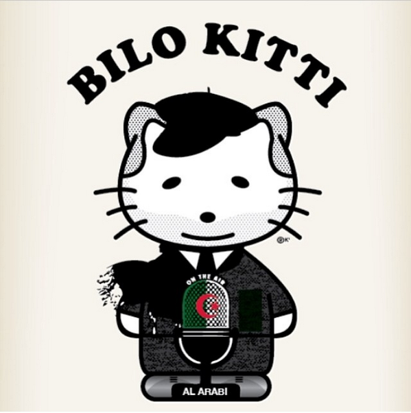 bilalalarabi's tweet photo. Big thanks to the creative designer and dear friend #raafatkerime #hellokitti #popart #beirut #lebanon #algerie #ksa http://t.co/TdMnj51jKY