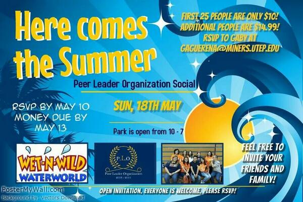 PeerleaderOrg's tweet photo. PLO is having a social! Don't miss out on this great opportunity 😄 http://t.co/7Opz32CKav