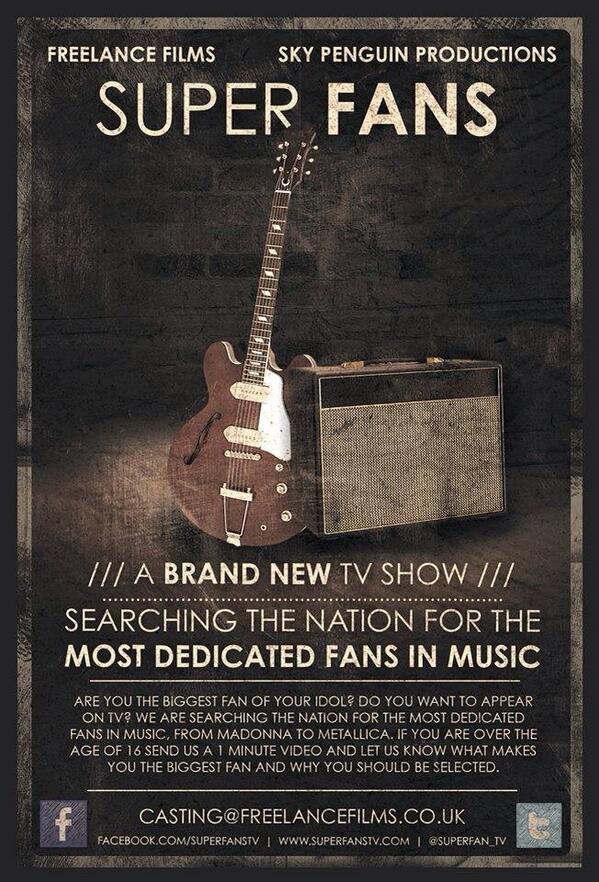 If you think you are one of the biggest fans in the world... This is a casting call for you! superfanstv.com