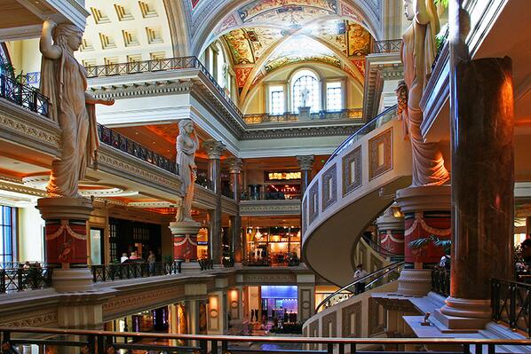 But have you seen the inside of <a href="/CaesarsPalace/">Caesars Palace</a>? Book your next stay today: caesarspalace.com