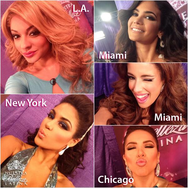 NuestraBelleza's tweet photo. Chicago, Miami, New York o L.A. - ¿cuál ciudad está mejor representada? http://t.co/jsvlPddoiM