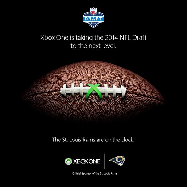 BrianJodice's tweet image. cc: @RalphJodiceJr RT @STLouisRams: Watch the #NFLDraft on #XboxOne via the @NFLNetwork… @Xbox  #DraftTracker.