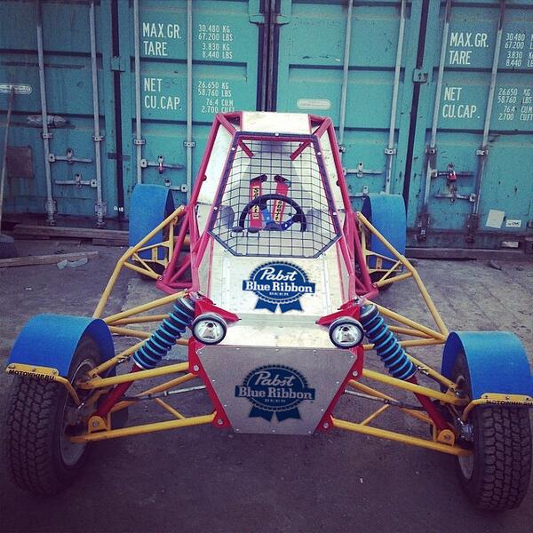 Beer buggy #Pabst