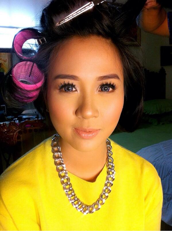 astridbasjar's tweet photo. Tadi pagi bgt sblm brngkat.. Make up by @MakeupbyLaode hairdo by Woko http://t.co/Jv2ZxX6w4g