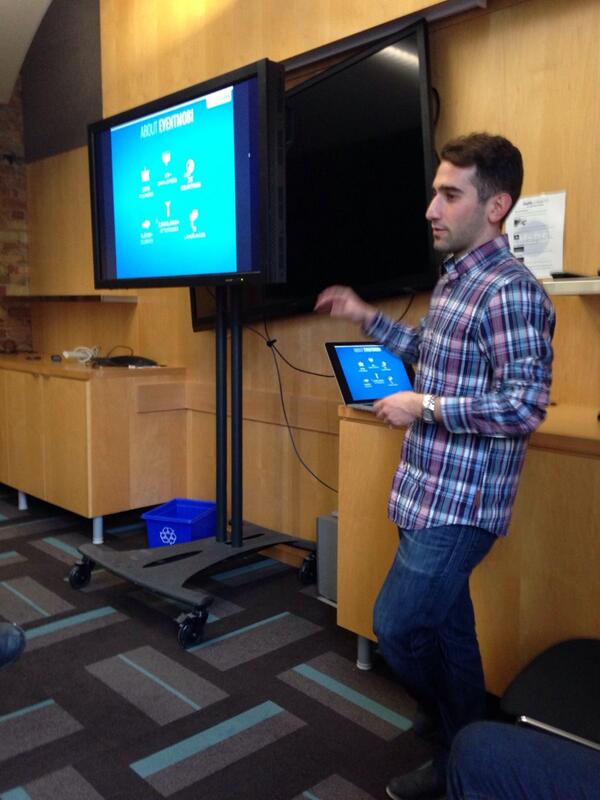 fullstackTO's tweet image. Getting started with @bijanv at #fullstackTO