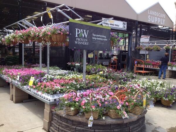 Great for Mother's Day. Proven Winners Containers and Hanging Baskets available at all Home Depots.