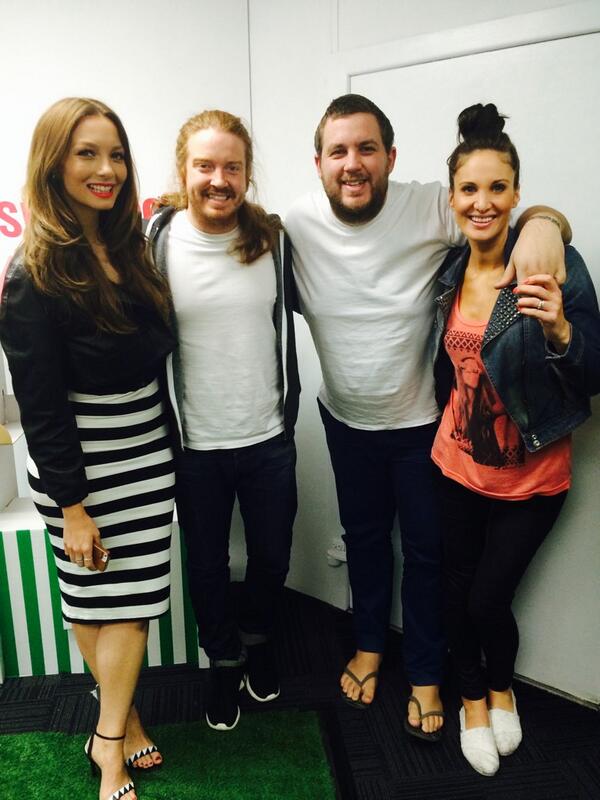 TheRickiLee's tweet photo. “@SAFMAdelaide: Thanks for visiting @TheRickiLee.. Can't wait for tonight!! #SAFMMHB http://t.co/cVmQyFgsWl” Great to see u guys! X