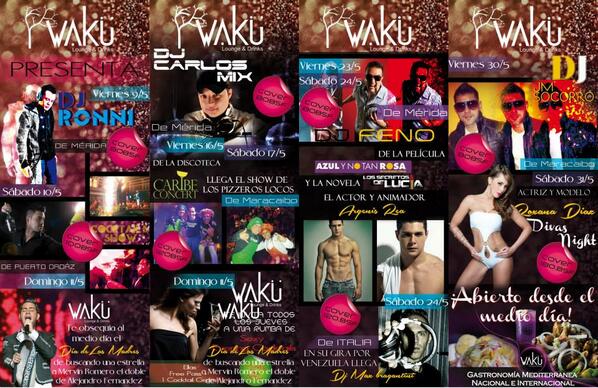 WakuLoungeDrink's tweet photo. #Mayo en #Waku @CocktailsShow @DJRONNYMERIDA @DjCarlosMix @argenisrea @SoyRoxanaDiaz @Jm_Socorro @MAXBRAGANTINI http://t.co/17yCXLTTfv